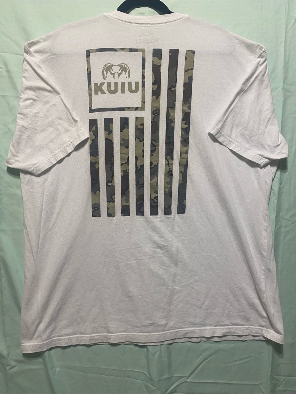 KUIU White Short Sleeve Tee with Small Chest Logo Size XXXL 3XL